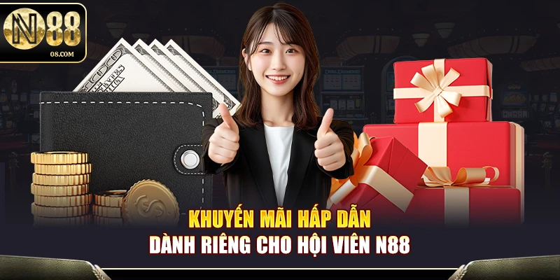 Khuyến mãi hấp dẫn dành riêng cho hội viên N88